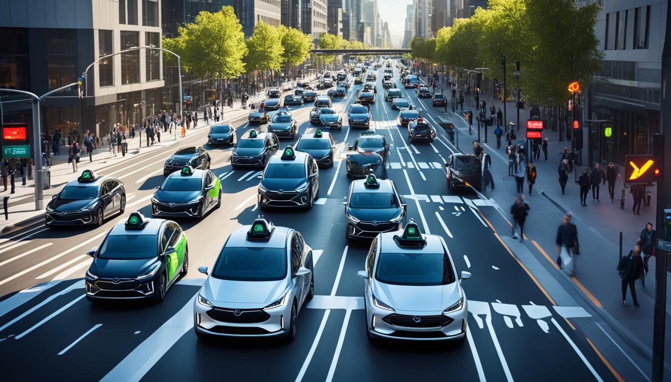 Inteligentna mobilność miejska i przyszłość transportu.