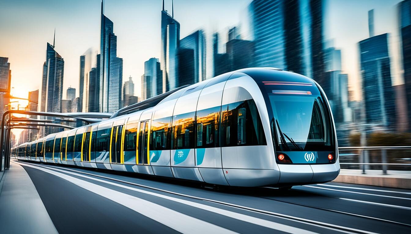 Zintegrowane systemy transportu publicznego oparte na technologii.